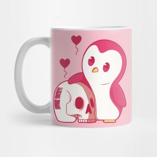 Pink Penguin Mug